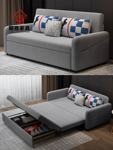 GY-9887 Multifunctional telescopic folding storage sofa bed
