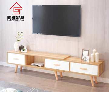 GY-8956 北歐簡約可伸縮電視櫃地櫃